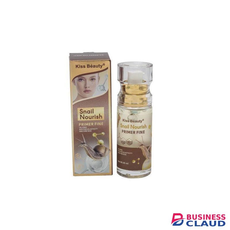 Kiss Beauty Snail Nourish Primer Fine - 45ml