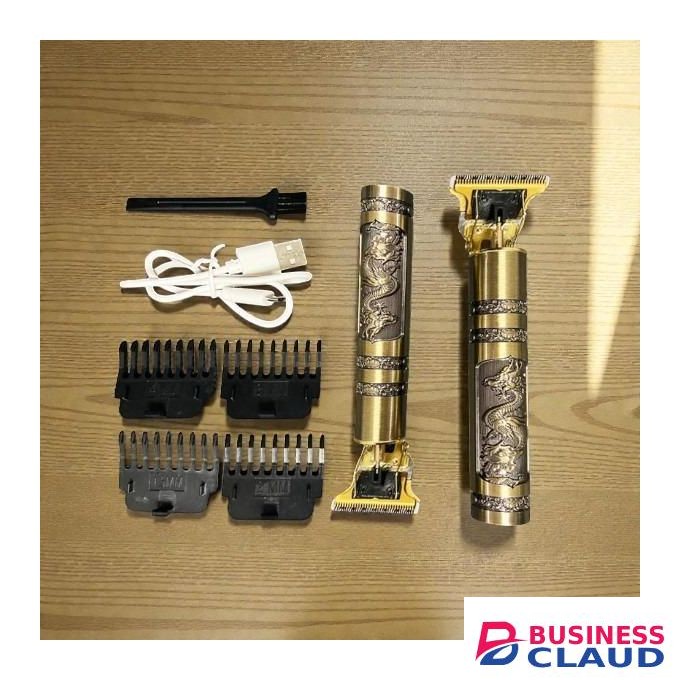 Top Quality Heavy Duty Vintage T9 Professional Cordless Rechargeable 100% Metallic Body Hair Cutting Hair Clipper Hair Shaving Shaver Machine Shaver Kinyozi