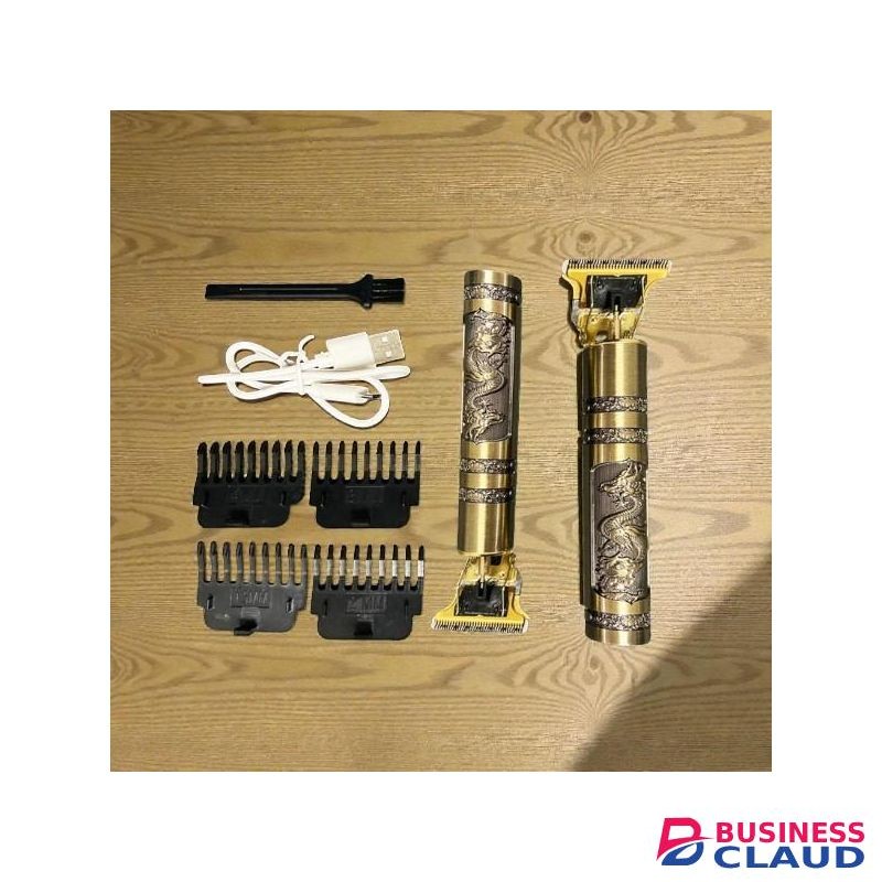 Reliable Quality Efficient And Convenient Vintage T9 Professional Cordless Rechargeable 100% Metallic Body Hair Cutting Hair Clipper Hair Shaving Shaver Machine Shaver Kinyozi
