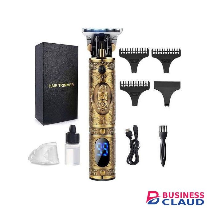 Professionnal Trimmer X Hair Clipper TMT69 3 Power Modes Cordless Grooming Kit Ergonomic Grip, Type C Fast Charging, Oil & 1 to 3 mm Guide Combs Included