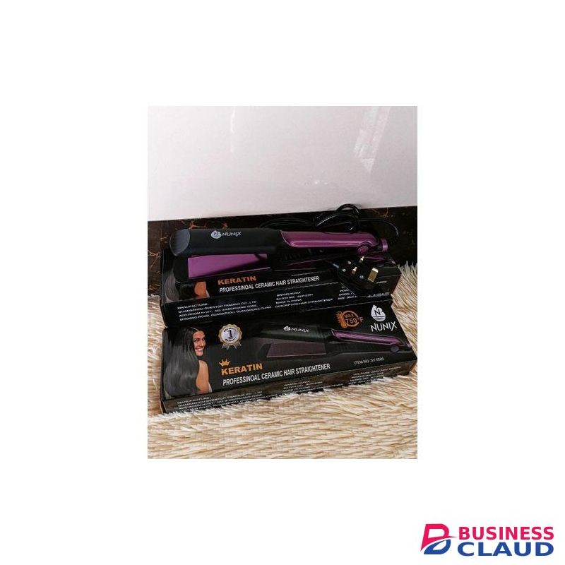 Nunix CERAMIC PLATE HAIR STRAIGHTNER