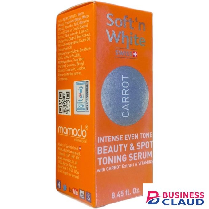 Soft'n White Carrot Beauty & Spot Toning Serum