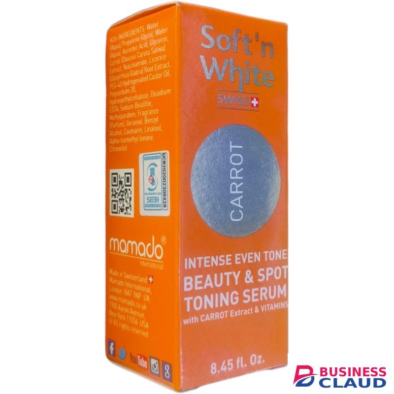 Soft'n White Carrot Beauty & Spot Toning Serum