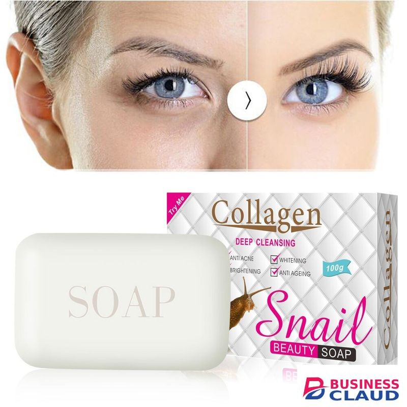 Try Me Collagen Deep Cleansing Snail Beauty Soap - 100g