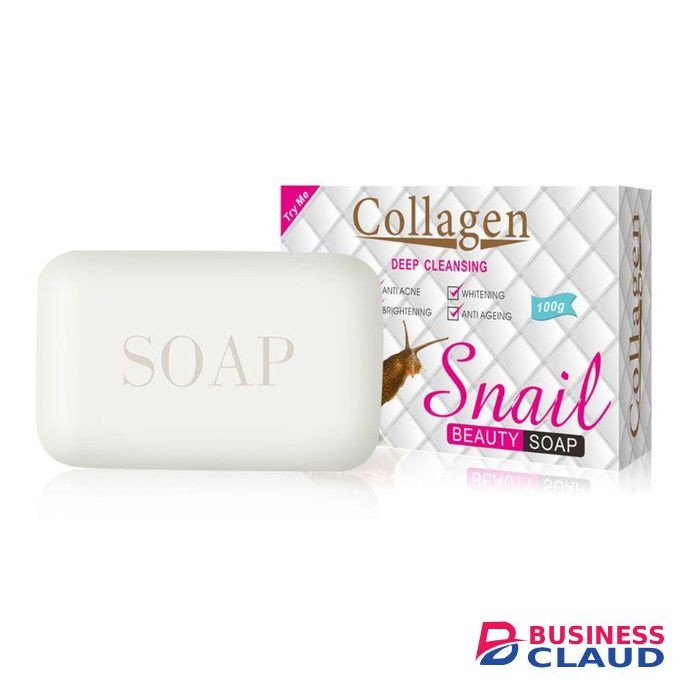 Try Me Collagen Deep Cleansing Snail Beauty Soap - 100g
