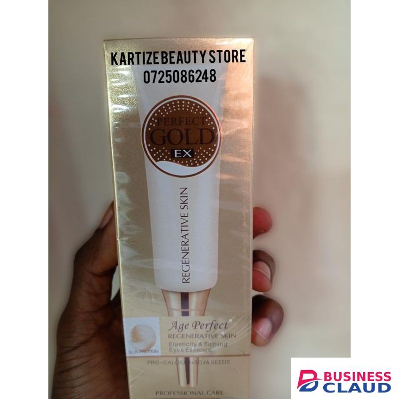 Professional Perfect Gold Ex Age Perfect Regenerative Skin Elasticity And Firming Eyes Essence