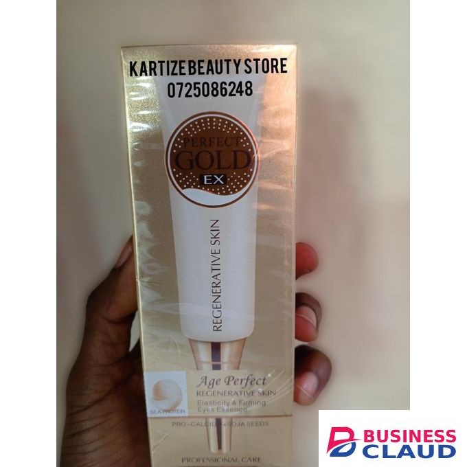 Professional Perfect Gold Ex Age Perfect Regenerative Skin Elasticity And Firming Eyes Essence