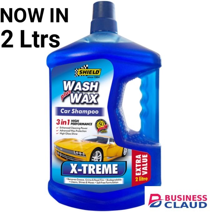 Shield XTREME WASH plus WAX 3in1 Salt-Free Car Shampoo