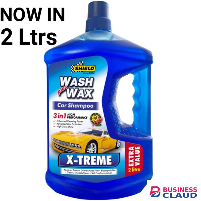 Shield XTREME WASH plus WAX 3in1 Salt-Free Car Shampoo