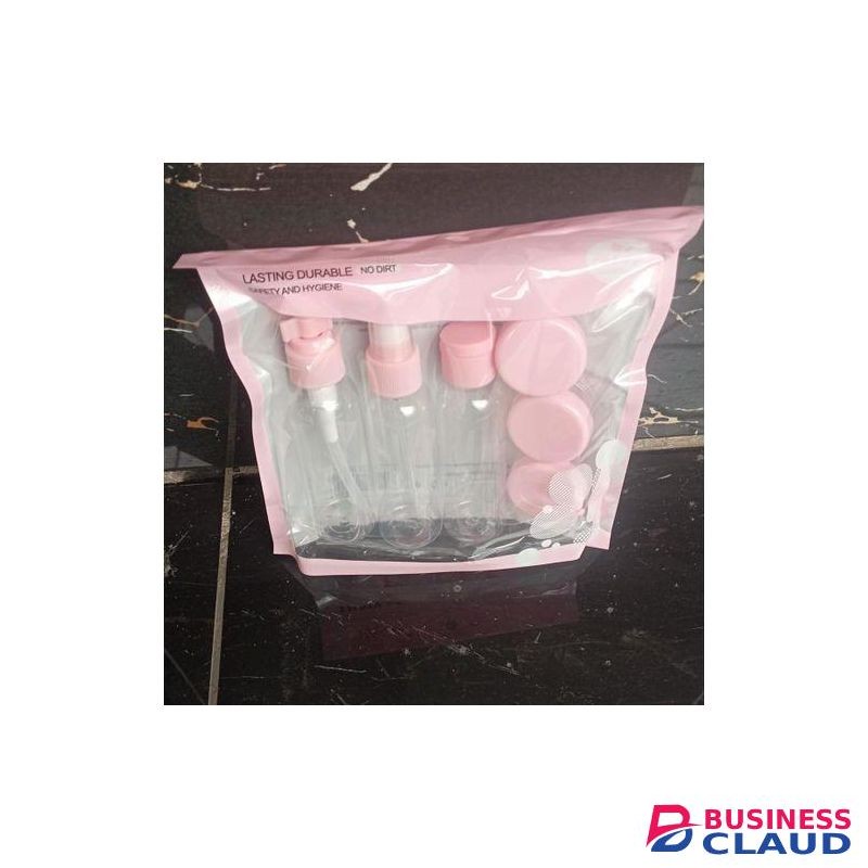 6pcs Empty travel cosmetic bottle set