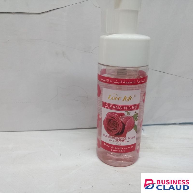 Love JoJo Rose bubble cleansing foam