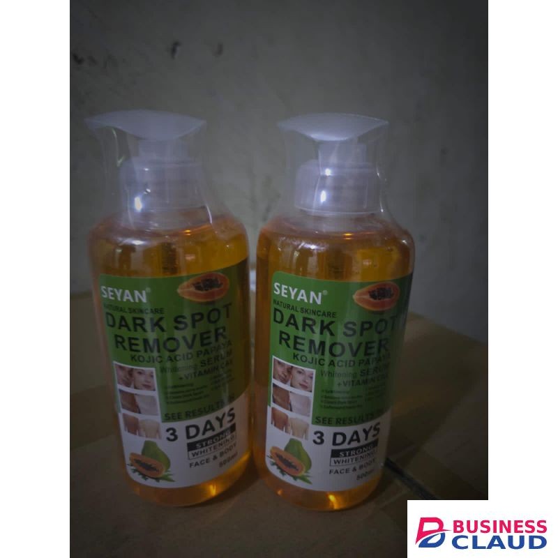Seyaq Best dark spots remover serum + vitamin c & E strong whitening for face and body