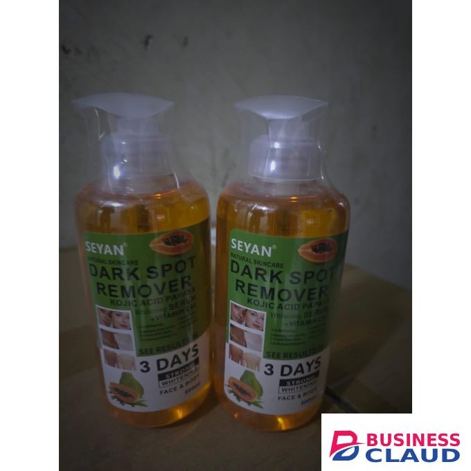 Seyaq Best dark spots remover serum + vitamin c & E strong whitening for face and body