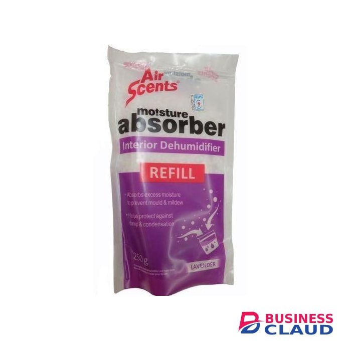 Air Scents Moisture Absorber Interior Dehumidifier Refill - Lavender - 250g