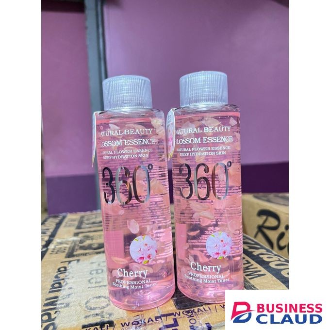 NATURAL BEAUTY SOOTHING MOIST TONER BLOSSOM ESSENCE 360 cherry -200ml
