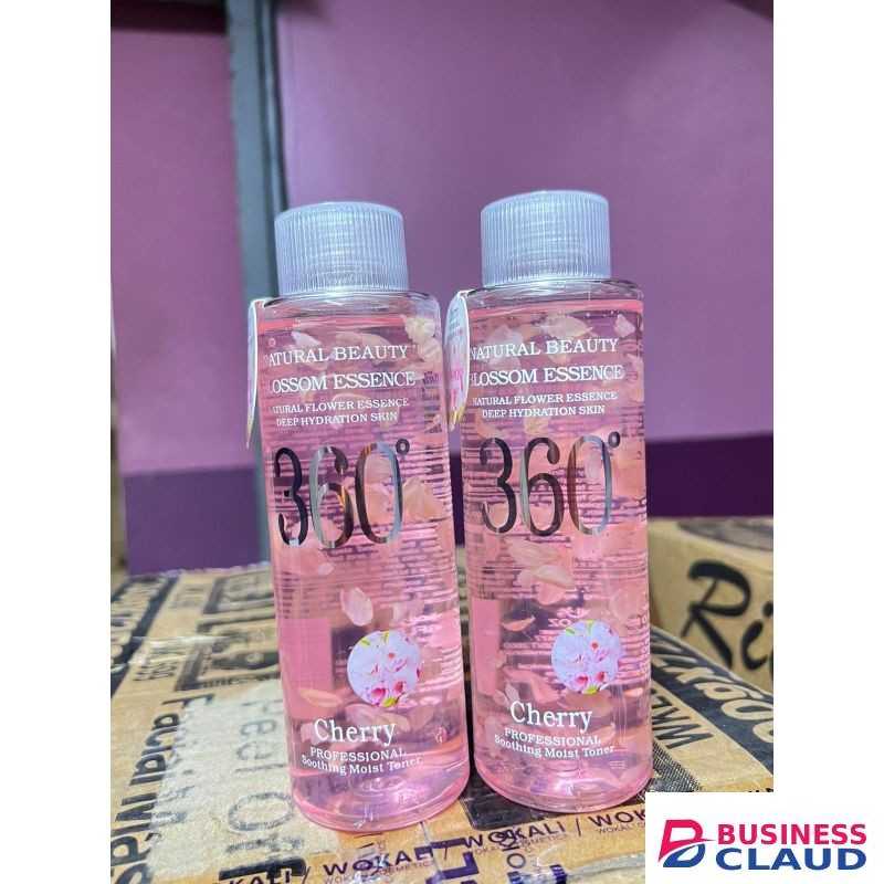 NATURAL BEAUTY SOOTHING MOIST TONER BLOSSOM ESSENCE 360 cherry -200ml