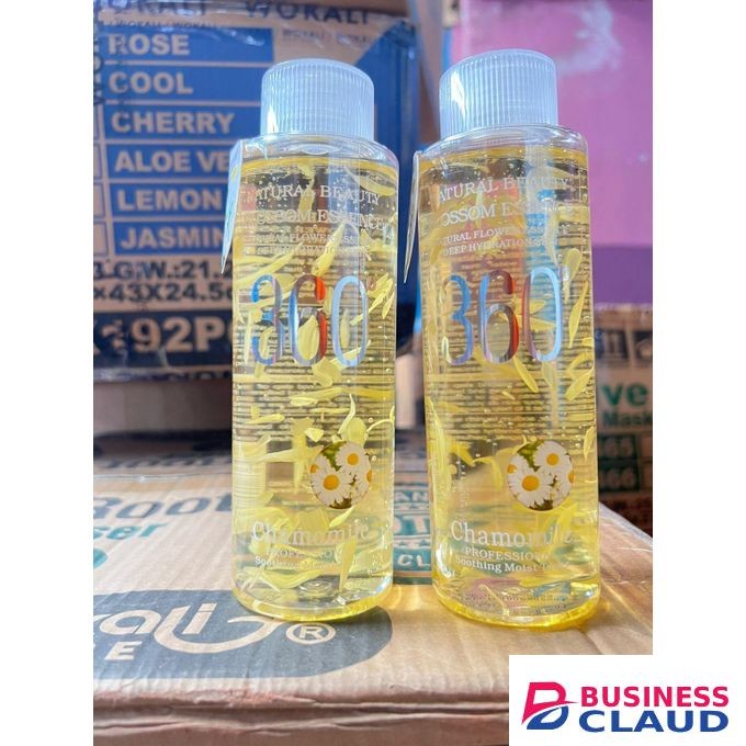 NATURAL BEAUTY SOOTHING MOIST TONER BLOSSOM ESSENCE 360 CHAMOMILE -200ml