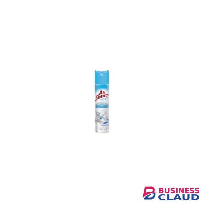 Air Scents Cotton Fresh Air Enhancer Aerosol Spray 200 ml