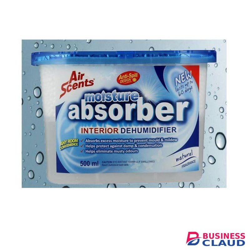 Air Scents Natural Fragrance Moisture Absorber Interior Dehumidifier - 500ml