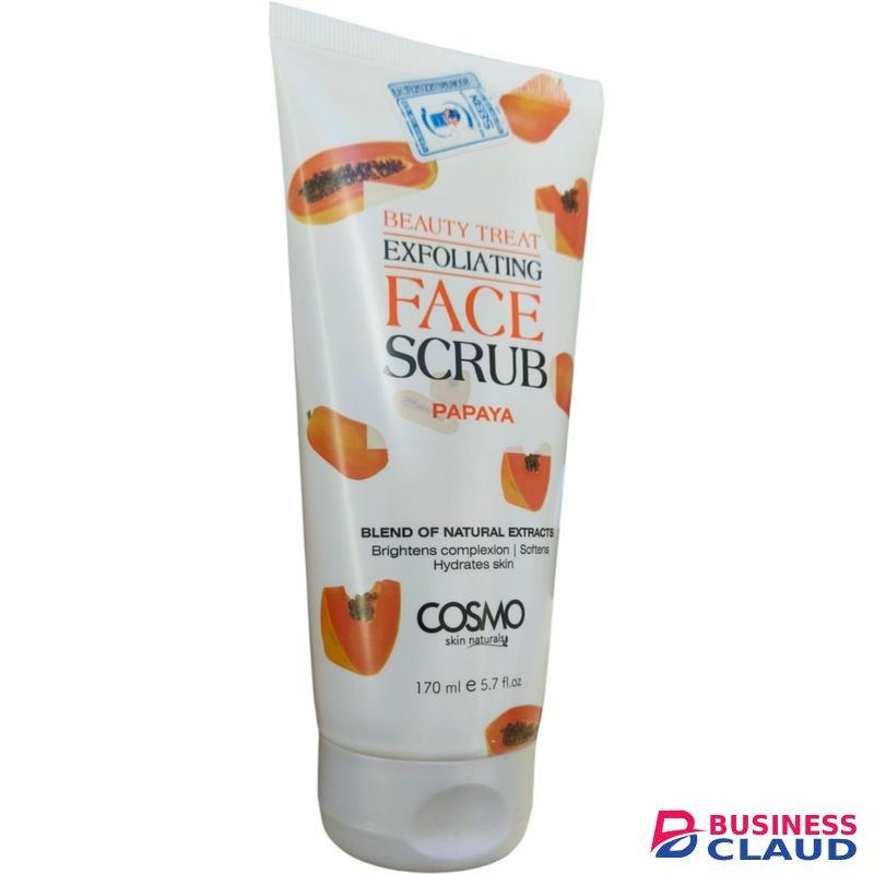Cosmo Beauty Treat Exfoliating Papaya Face Scrub jm
