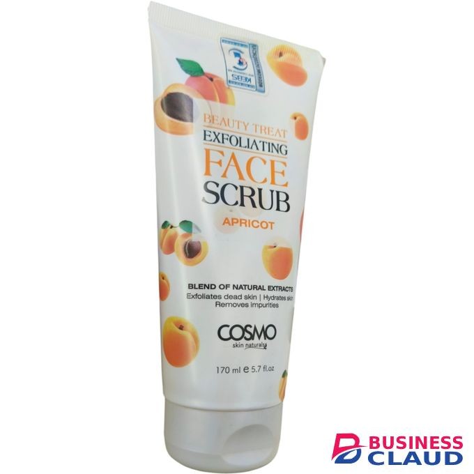 Cosmo Beauty Treat Exfoliating Face Scrub Apricot jm