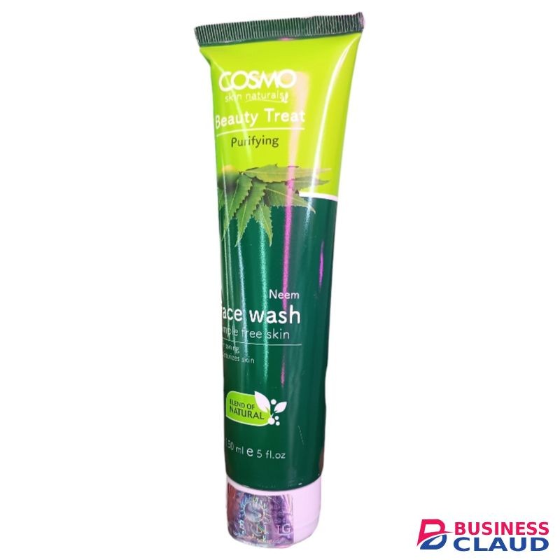 Cosmo Skin Natural Beauty Treat Purifying NEEM FACE WASH Pimple Free Skin, Moisturezi Skin nk