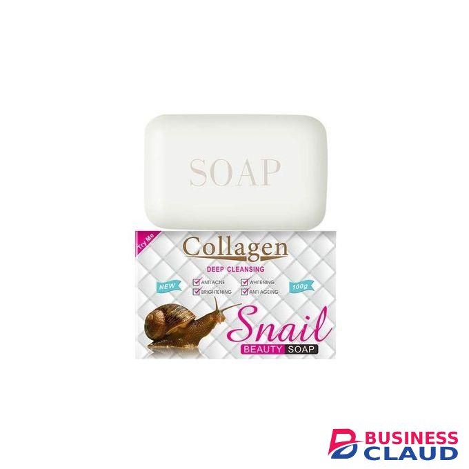 Collagen Snail Whitening Anti-ageing&Anti-acne Beauty Soap.,
