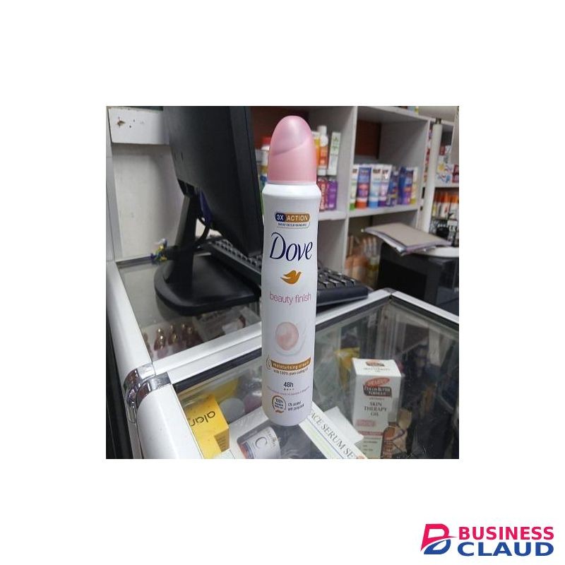 Dove Deodrant Spray Beauty Finish.