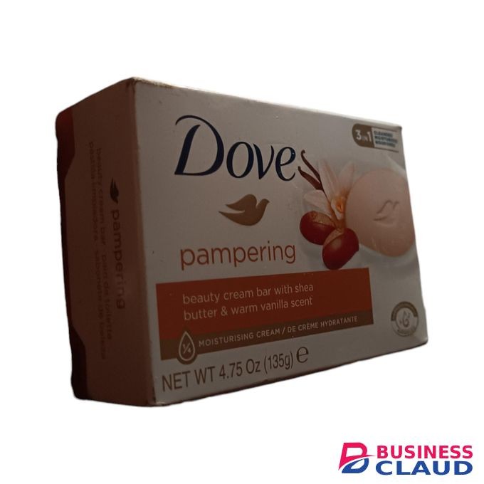 Dove Pampering BEAUTY CREAM BAR With Shea Butter Warm Vanilla Scent MOISTURIZING CREAM jm
