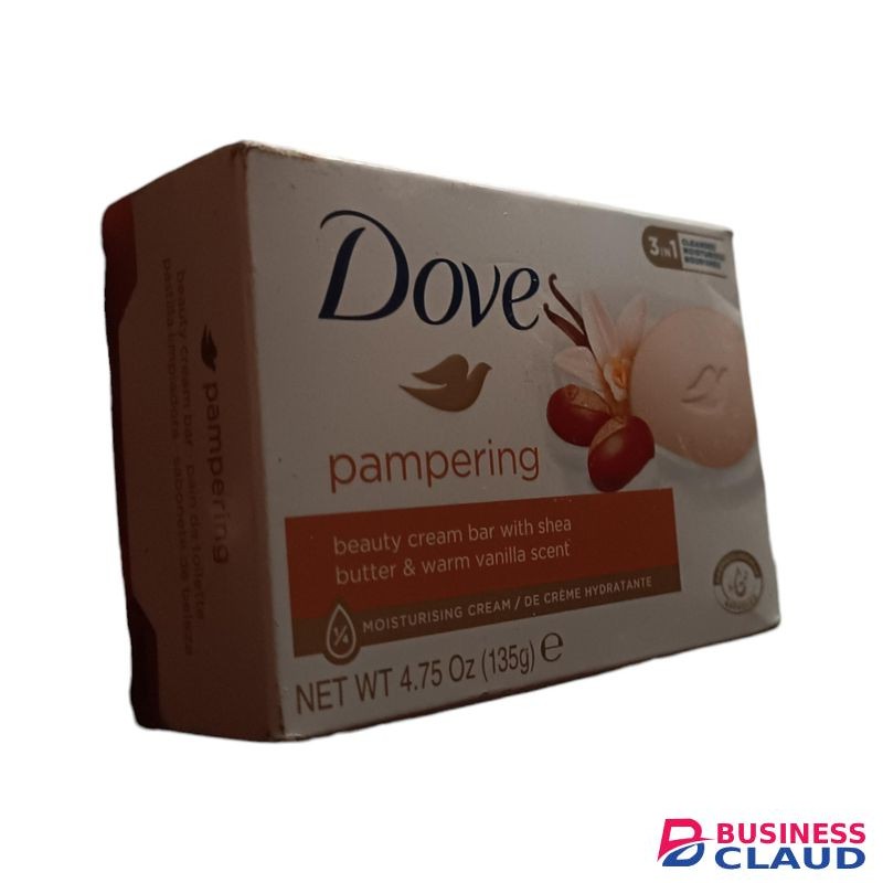 Dove Pampering BEAUTY CREAM BAR With Shea Butter Warm Vanilla Scent MOISTURIZING CREAM jm