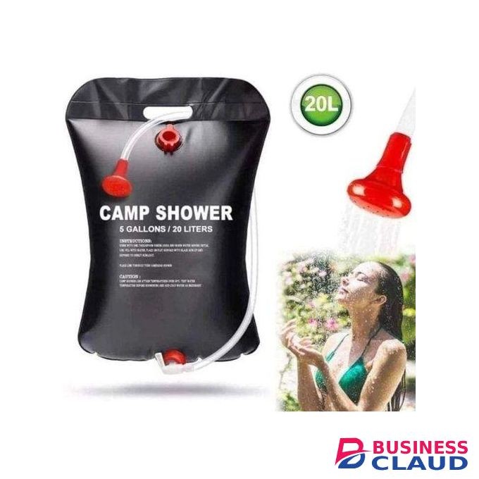 Camp Shower 20L/5 Gallons Solar Shower Camping Shower Bag