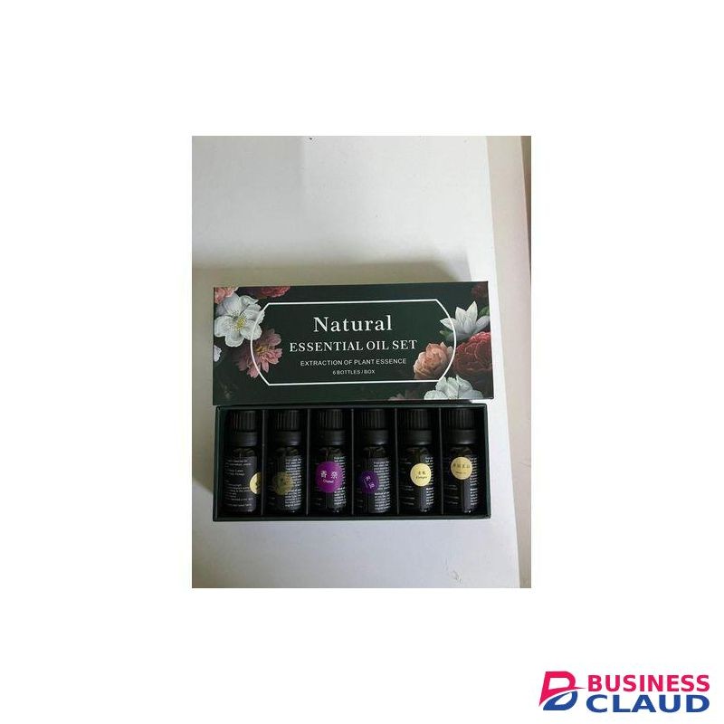 Natural Essential Oil Set Of 6 Pieces(10ml Each Bottle)