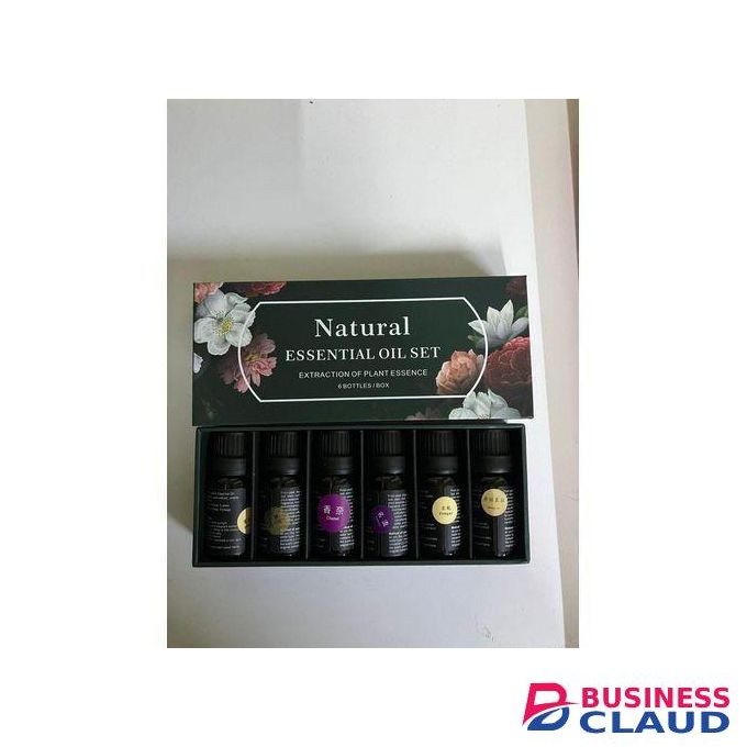 Natural Essential Oil Set Of 6 Pieces(10ml Each Bottle)