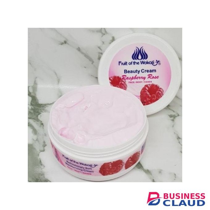 Fruit Of The Wokali Raspberry Rose Beauty Cream