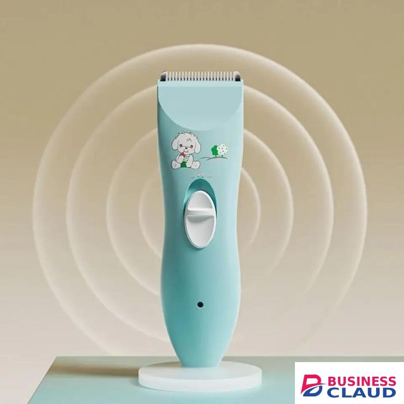 Quiet Baby Hair Clippers, Baby Hair Clipper Silent Kids Hair Trimmers Chargeable Waterproof USB Rechargeable Cordless Hair Clipper for Babies & Kids