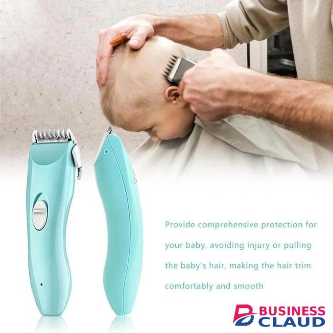 Quiet Baby Hair Clippers, Baby Hair Clipper Silent Kids Hair Trimmers Chargeable Waterproof USB Rechargeable Cordless Hair Clipper for Babies & Kids