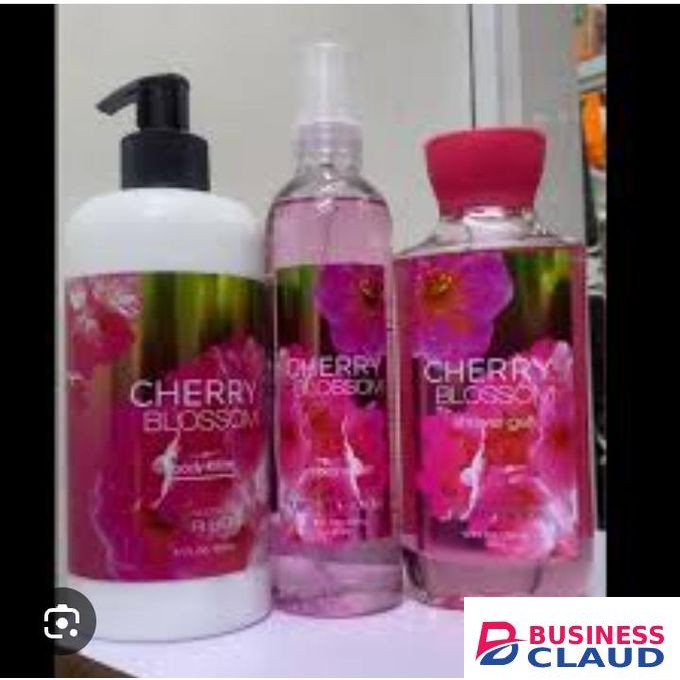 Dear Body Cherry blossom body Lotion,Body splash and shower gel.