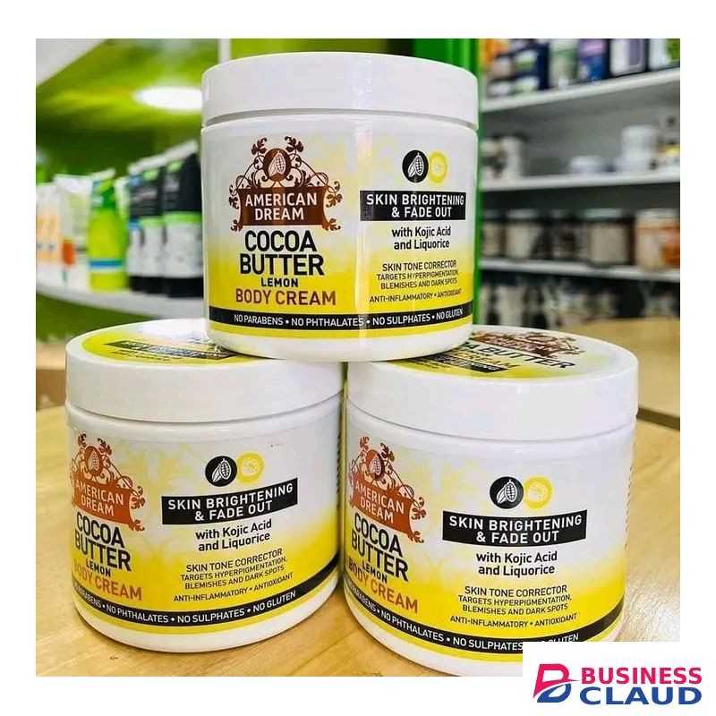 American Beauty Queen American Dream Coco Butter lemon Body cream 500ml