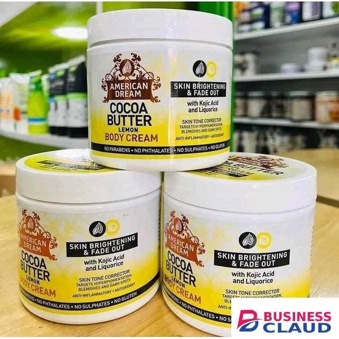 American Beauty Queen American Dream Coco Butter lemon Body cream 500ml