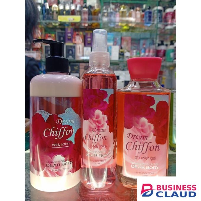 Dear Body Dream Chiffon Body Lotion ,Body Splash And Shower Gel