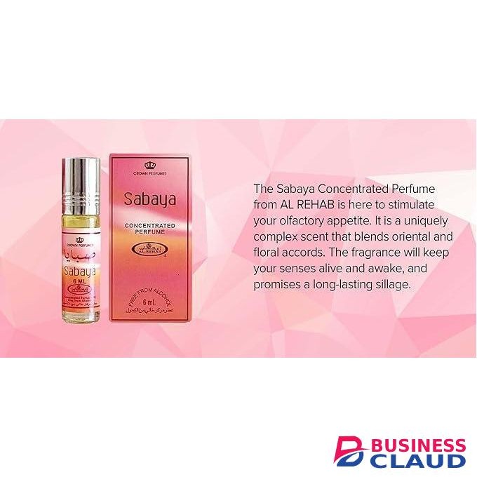 Al Rehab OFFER!! SABAYA CONCENTRATED PERFUME ROLL AND SPRAY