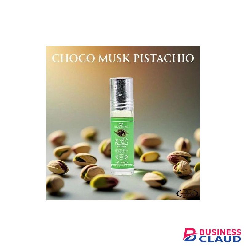 Al Rehab Choco Musk Pistachio Perfume Oil - 6ml