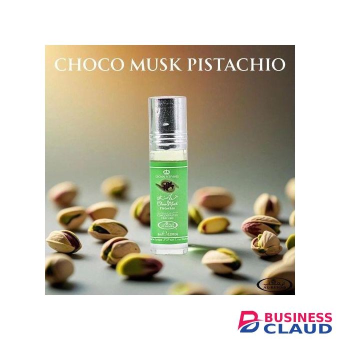 Al Rehab Choco Musk Pistachio Perfume Oil - 6ml