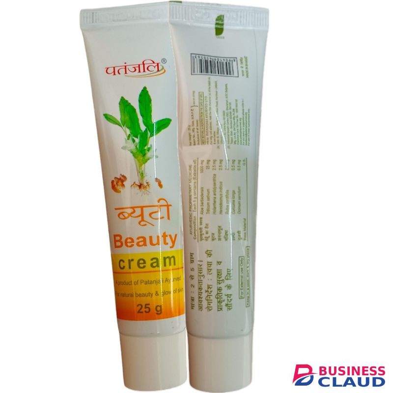 Patanjali Beauty Cream SOFT SMOOTH MOISTURIZING SKIN ALOE VERA TULSI jm