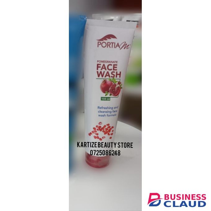 Portia M Pomegranate Face Wash Refreshing And Cleansing Face Wash