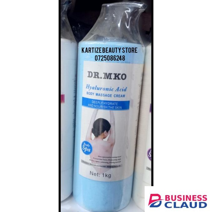 Bright Dr MKO Hyaluronic Acid Body Massage Cream Deeply Hydrates And Nourish The Skin 1kg
