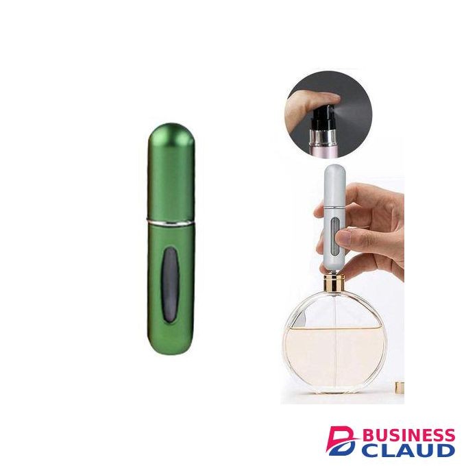 Mini Portable Refillable Spray Perfume Bottle Cosmetic Container - 5ML Green