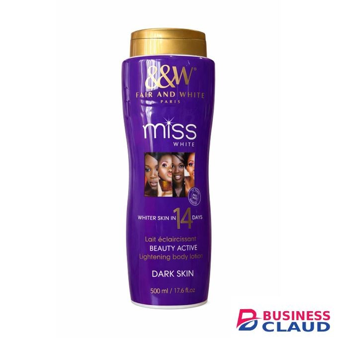 Fair & White Miss White Beauty Active 14 days Lightening Body Lotion – 500ml