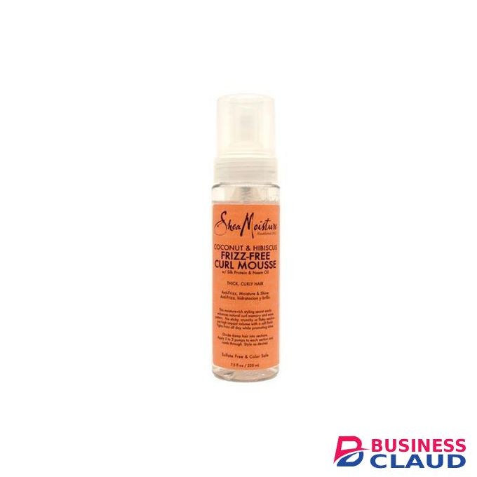 Shea Moisture Coconut And Hibiscus Frizz-free Curl Mousse, 220ml