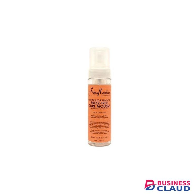 Shea Moisture Coconut And Hibiscus Frizz-free Curl Mousse, 220ml